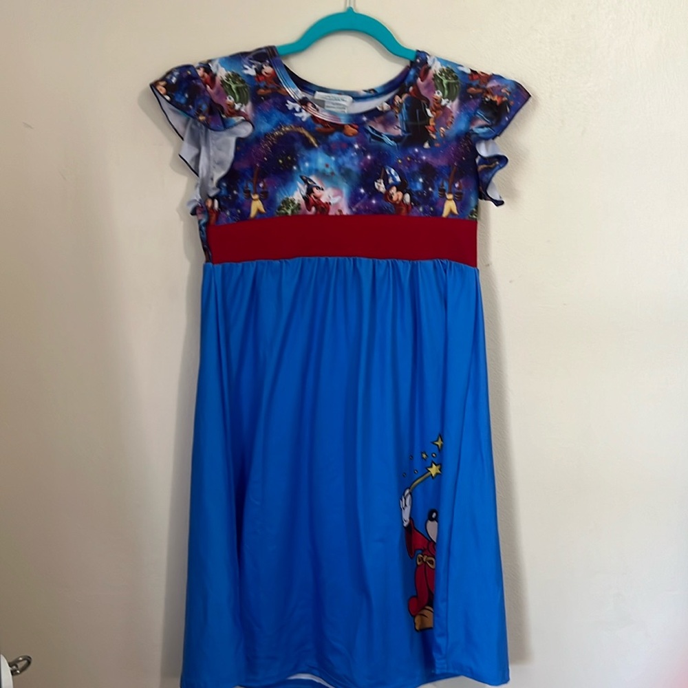 Mickey sorcerer apprentice dress for girls